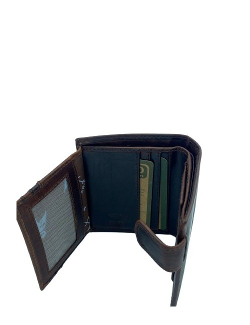 CARTERA BILLET. MARISMA PIEL BORDADA 73400