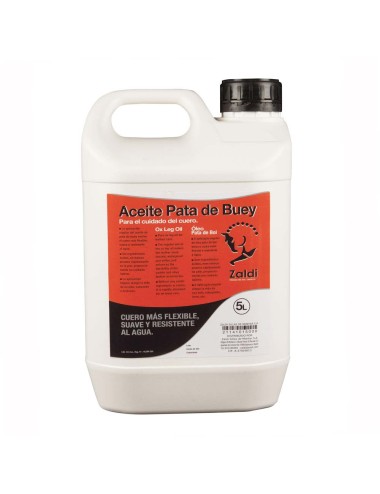 ACEITE PATA DE BUEY ZALDI 5 LITROS