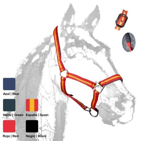CABEZON NYLON PVC ZALDI CASTECUS BANDERA ESPAÑA