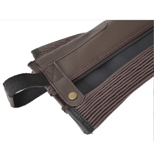 POLAINA LEXHIS PIEL SINTETICA MARRON (PAR)