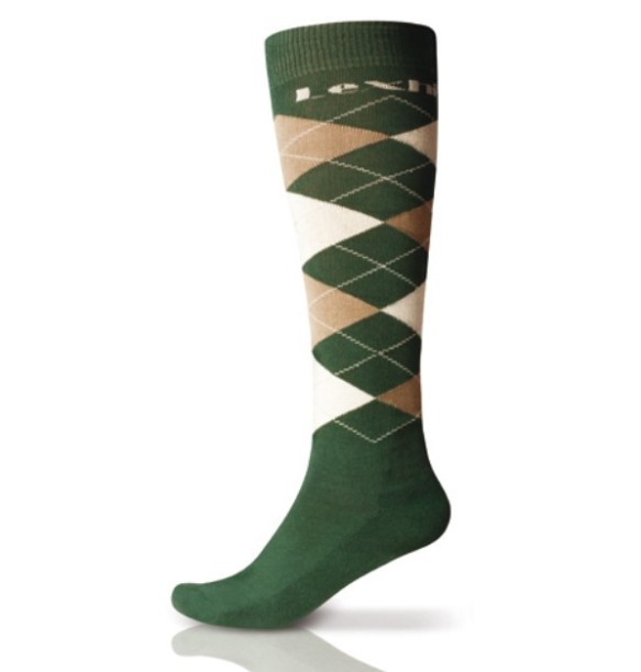 CALCETINES LEXHIS ARGYLE -OLIVA/ARENA/CREMA (PAR)