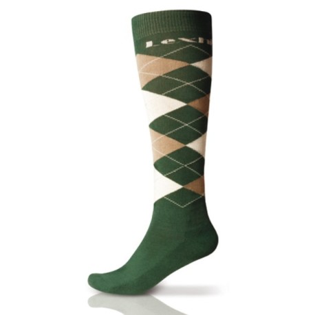 CALCETINES LEXHIS ARGYLE -OLIVA/ARENA/CREMA (PAR)