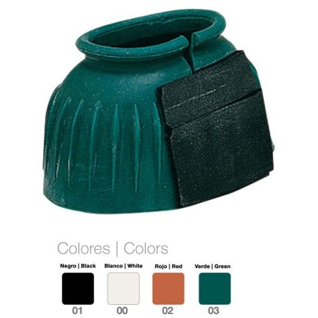 CAMPANA GOMA ABIERTA VELCRO ZALDI - VERDE-