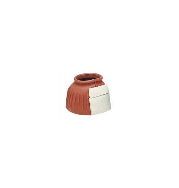 CAMPANA GOMA ABIERTA VELCRO ZALDI - ROJO-