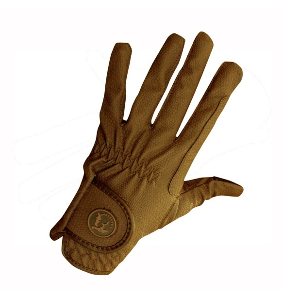 GUANTES MONTAR ZALDI SERINO KT - CARAMELO -