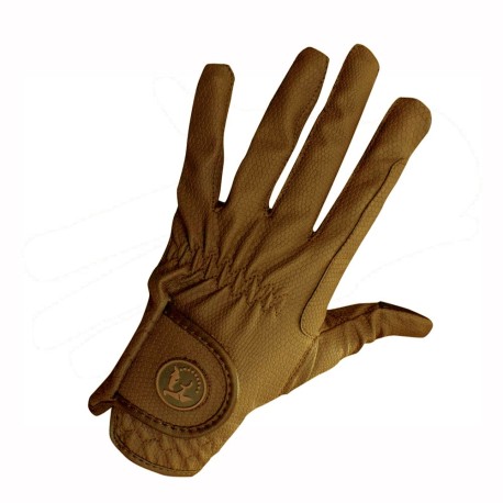 GUANTES MONTAR ZALDI SERINO KT - CARAMELO -