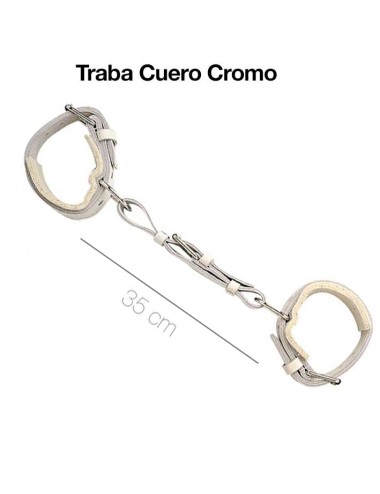 TRABA CABALLO CUERO CROMO ZALDI