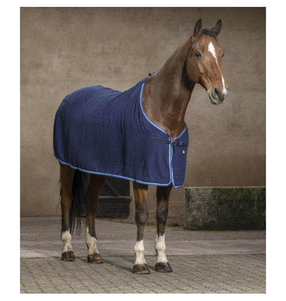 MANTA CABALLO ESPONJA RIDING WORLD -AZUL- 400044