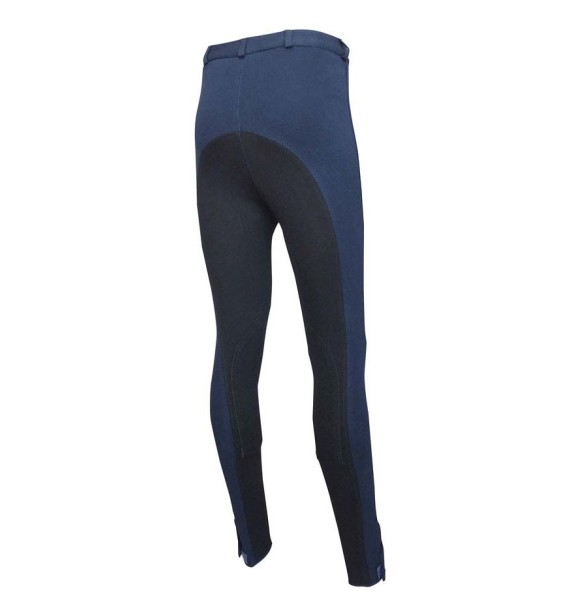 PANTALON ZALDI PARIS TWO-COLOR -AZUL/NEGRO