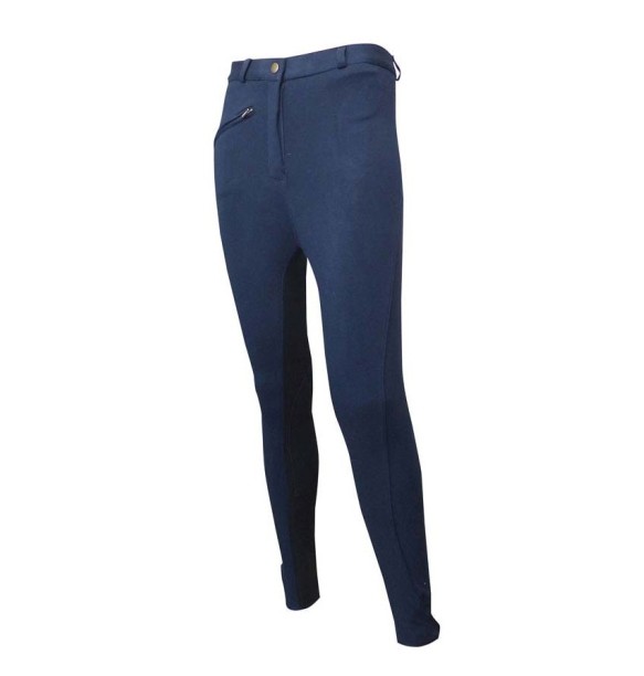 PANTALON ZALDI PARIS TWO-COLOR -AZUL/NEGRO