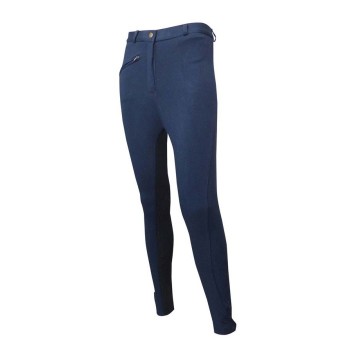 PANTALON ZALDI PARIS TWO-COLOR -AZUL/NEGRO