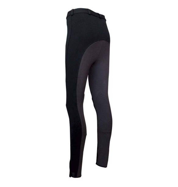 PANTALON ZALDI PARIS TWO-COLOR -NEGRO/MARRON