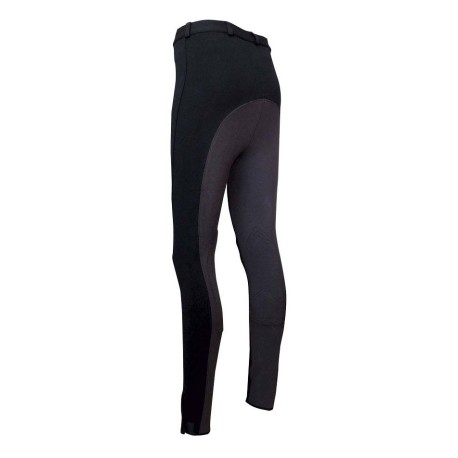 PANTALON ZALDI PARIS TWO-COLOR -NEGRO/MARRON