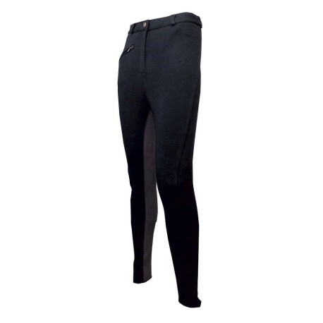 PANTALON ZALDI PARIS TWO-COLOR -NEGRO/MARRON