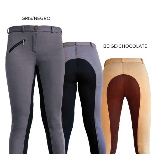 PANTALON LYON HOMBRE HH - BEIG/CHOCOLATE -
