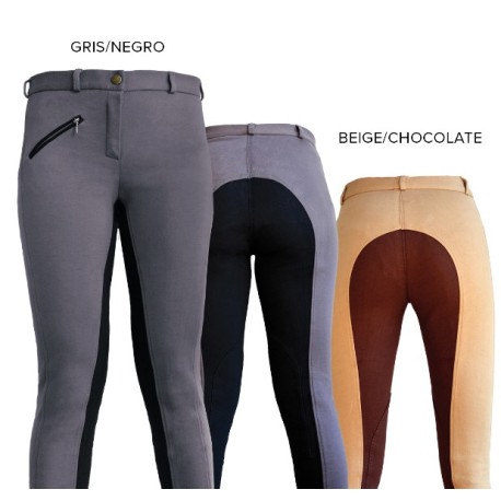 PANTALON LYON HOMBRE HH - BEIG/CHOCOLATE -