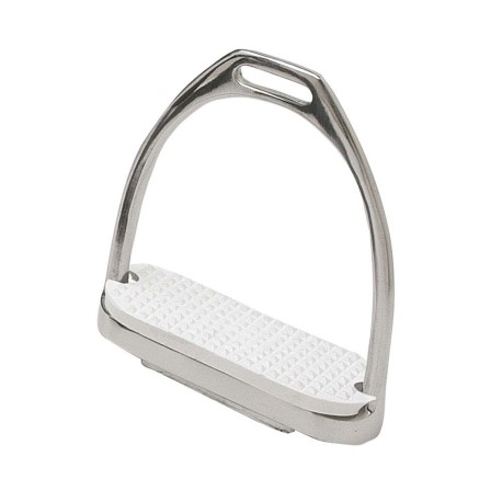 ESTRIBO INGLES INOX C/TACO A01-14A 12CM