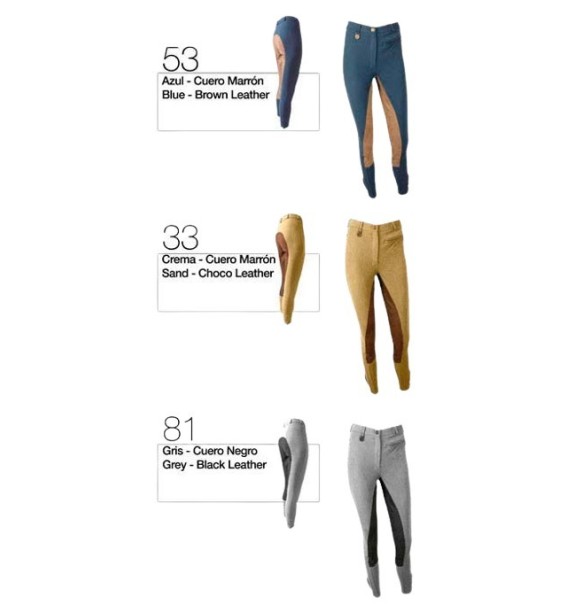 PANTALON MICROFIBRA/CUERO CABALLERO
