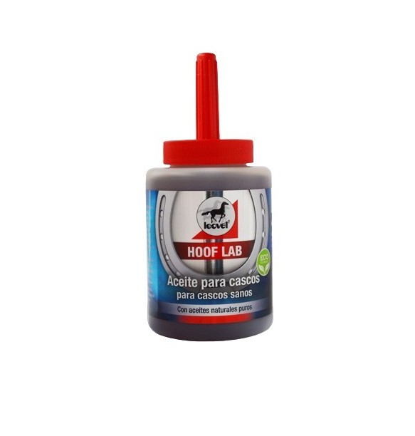 LEOVET ACEITE CASCOS HOOF LAB C/PINCEL 450ML,