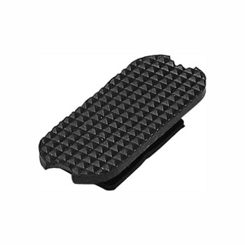TACO ESTRIBO GOMA BLANCA/NEGRA 21108 - 11 CM - (PAR)