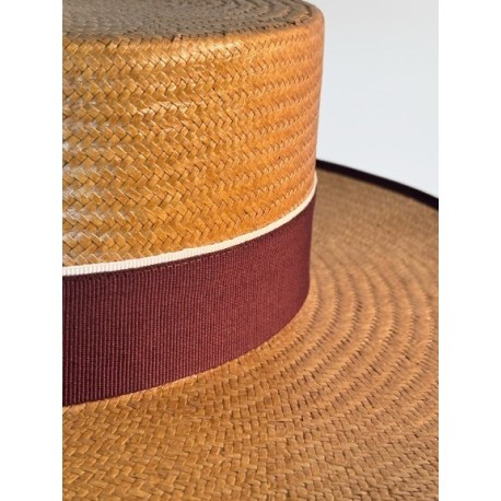 SOMBRERO NDJ CAÑERO PAPEL -MOKA- 1150