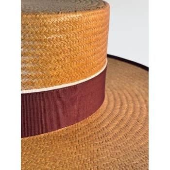 SOMBRERO NDJ CAÑERO PAPEL -MOKA- 1150