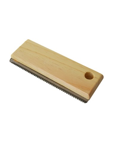 CEPILLO HH QUITA PELOS MANGO MADERA