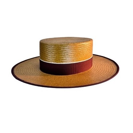 SOMBRERO NDJ CAÑERO PAPEL -MOKA- 1150
