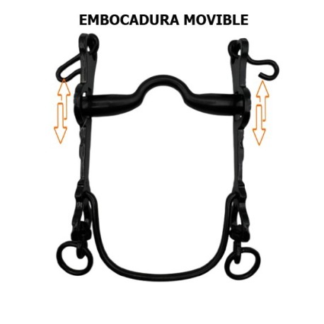 BOCADO LOPEZ VAQUERO PAVON / ASA CALDERA NORMAL / MOVIBLE