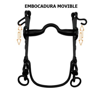 BOCADO LOPEZ VAQUERO PAVON / ASA CALDERA NORMAL / MOVIBLE