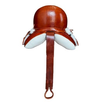 SILLA VAQUERA NOJA ZALEA INDEP.(CEREZA/AVELLANA) *ESPECIAL* COMPLETA