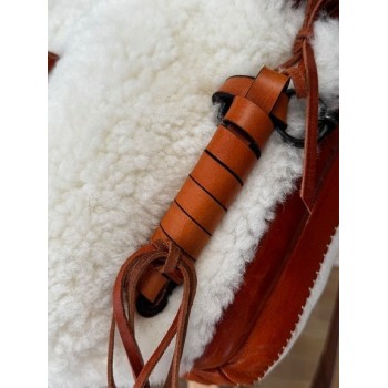 SILLA VAQUERA NOJA ZALEA INDEP.(CEREZA/AVELLANA) *ESPECIAL* COMPLETA