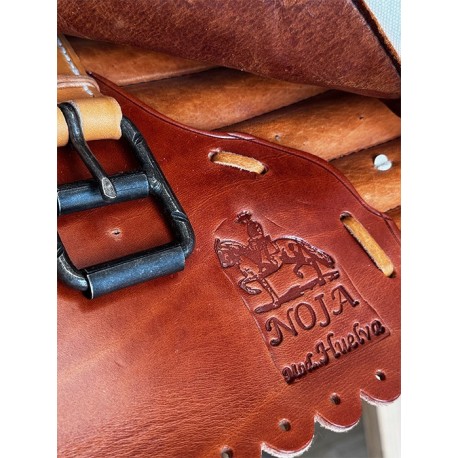 SILLA VAQUERA NOJA ZALEA INDEP.(CEREZA/AVELLANA) *ESPECIAL* COMPLETA