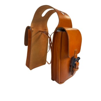 ALFORJA PIEL PERILLA ARTESANA 611