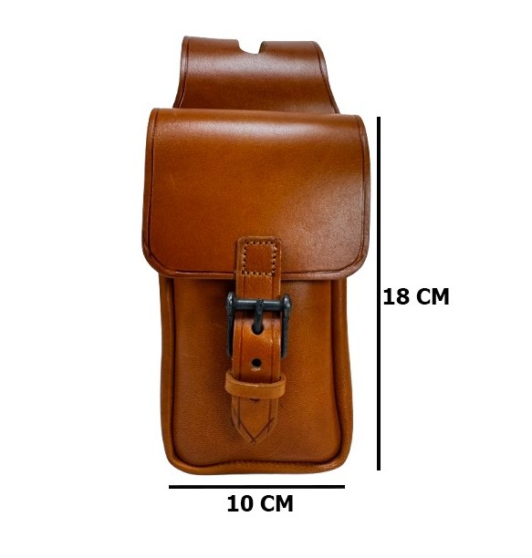 ALFORJA PIEL PERILLA ARTESANA 611