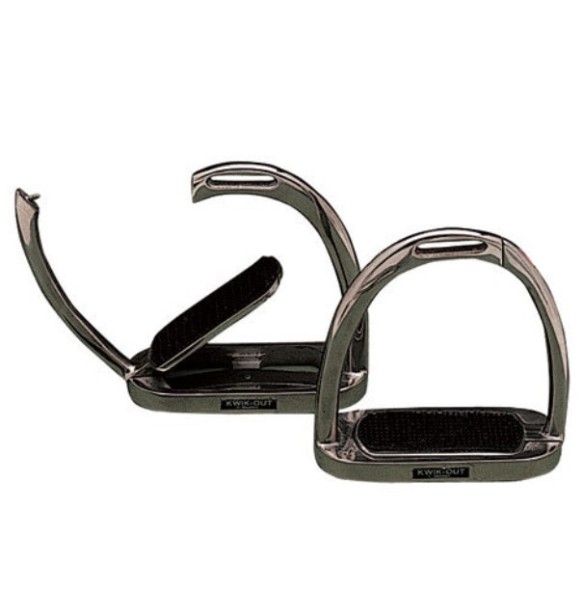 ESTRIBO INGLES KWIK OUT SEGUR. INOX TACO 11.5CM 005290