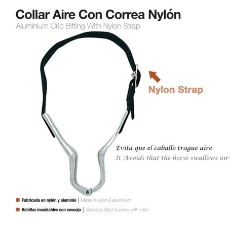 COLLAR AIRE CORREA NYLON ZALDI 2128N