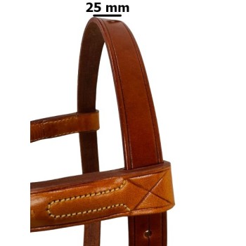 CABEZADA VAQUERA ARTESANA 24MM FRAGUA 611
