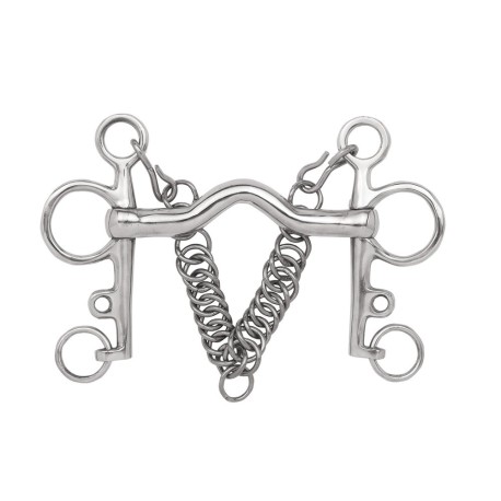 BOCADO PELHAM PUENTE INOX ECO L14