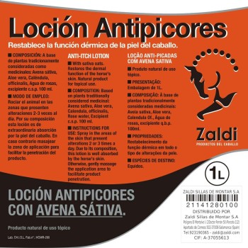 LOCION ANTIPICORES ZALDI AVENA SATIVA 1L.