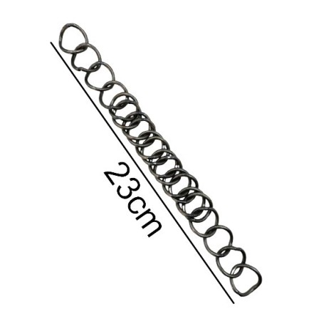 BARBADA LOPEZ PAVONADA / 20 MALLAS DOBLES / 23CM