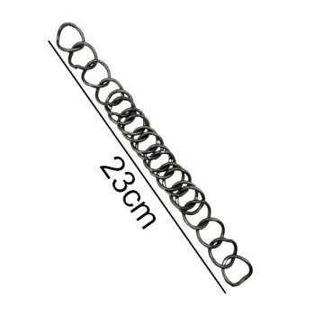 BARBADA LOPEZ PAVONADA / 20 MALLAS DOBLES / 23CM