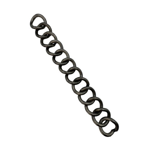 BARBADA LOPEZ INOX ENVEJECIDO /12 MALLAS SIMPLES / GRUESA -19CM