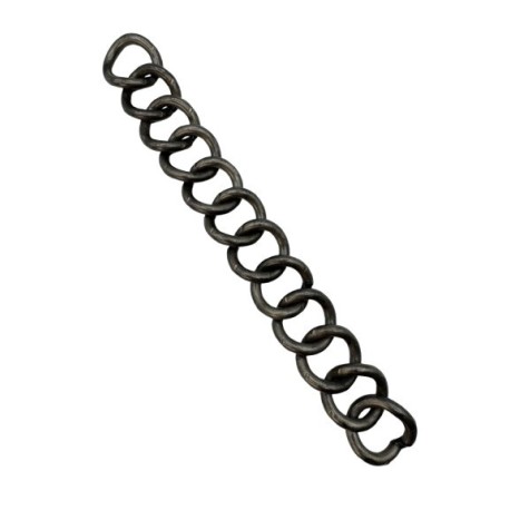 BARBADA LOPEZ INOX ENVEJECIDO /12 MALLAS SIMPLES / GRUESA -19CM