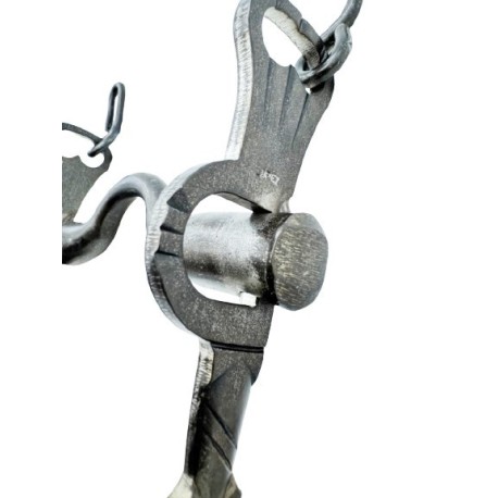 BOCADO LOPEZ VAQUERO INOX ENVEJECIDO / ASA CALDERA NORMAL / FIJO