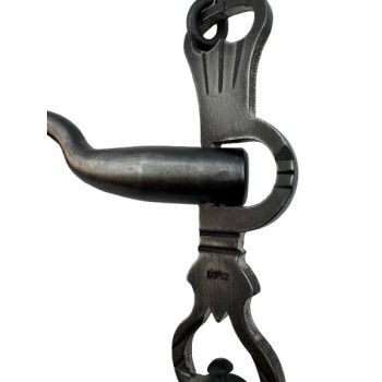 BOCADO LOPEZ VAQUERO SIN BARRA INOX ENVEJECIDO / ASA CALDERA NORMAL / ARTICULADO