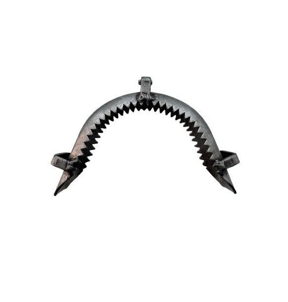 MUSEROLA LOPEZ 3 PAS / INOX MATE / SIN PILARES