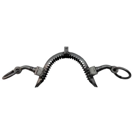 MUSEROLA LOPEZ 3 PAS / INOX. MATE / PILARES LARGOS