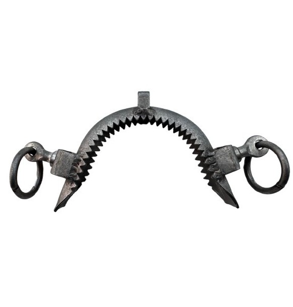 MUSEROLA LOPEZ 3 PAS / INOX. MATE /PILARES CORTOS