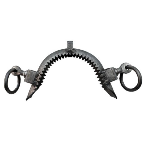 MUSEROLA LOPEZ 3 PAS / INOX. MATE /PILARES CORTOS